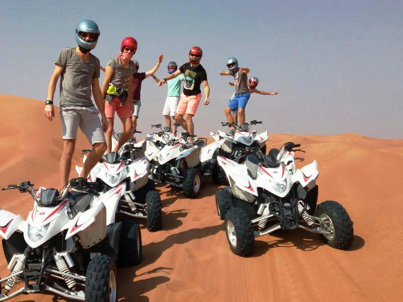 Thrilling Red Dune Safari + Quad Bike